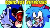 Friday Night Funkin' VS Sonic.EXE Retrodized V2 – Too Slow Encore (FNF MOD) (Sonic)
