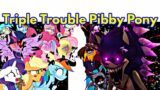 Friday Night Funkin' Vs Darkness Is Magic V2 Triple Trouble | My Little Pony (FNF/Mod/Pibby Sonic)