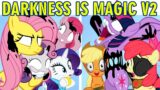 My Little Pony Darkness is Magic V2 VS Friday Night Funkin + Kindness Kerfuffle & Cutscenes FNF MOD