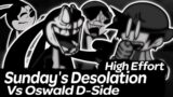 Sunday's Desolation – Vs Oswald D-Side High Effort | Friday Night Funkin'