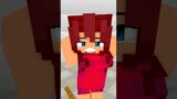 ZEROTWO DODGING MEME –  FRIDAY NIGHT FUNKIN MEME (Minecraft Animation) #shorts